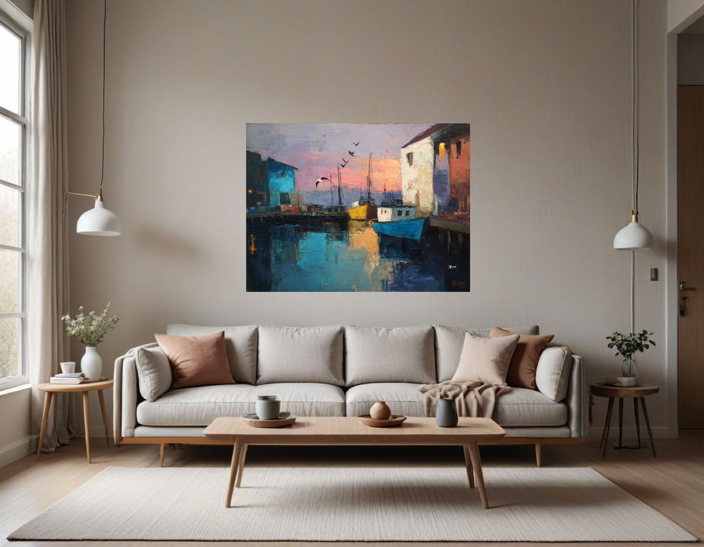 Fishing Village at Dawn 3