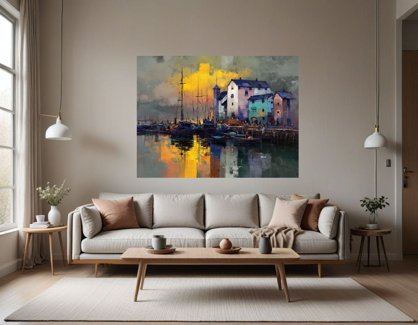 Fishing Village at Dawn 4