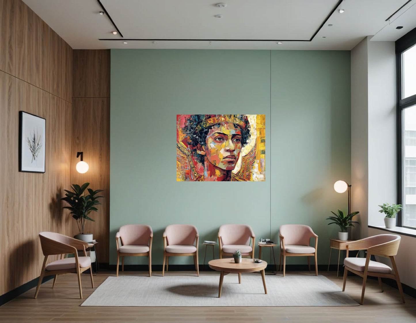 King David as Ethiopian Angel