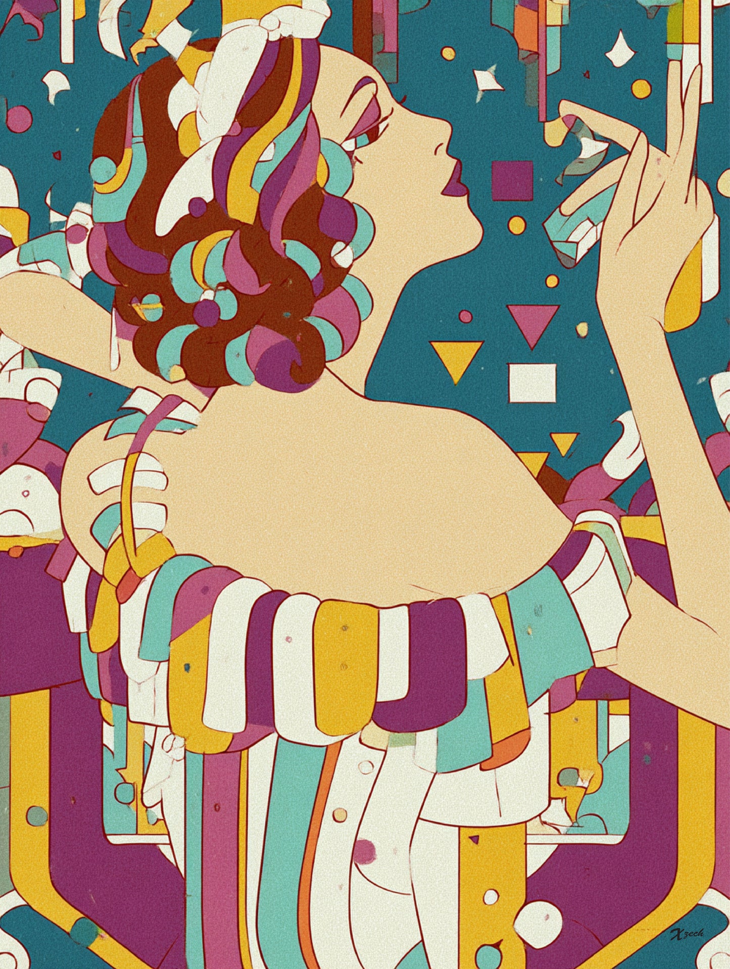 Art Deco Woman