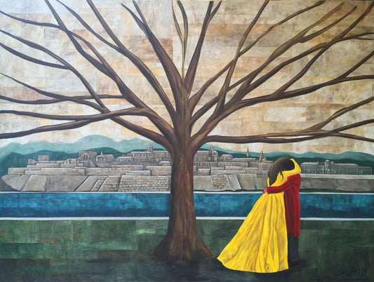 Embrace Under Tree