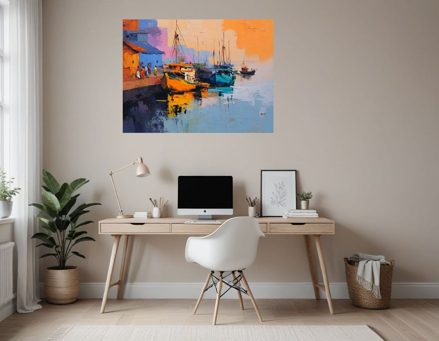 Fishing Village at Dawn 2