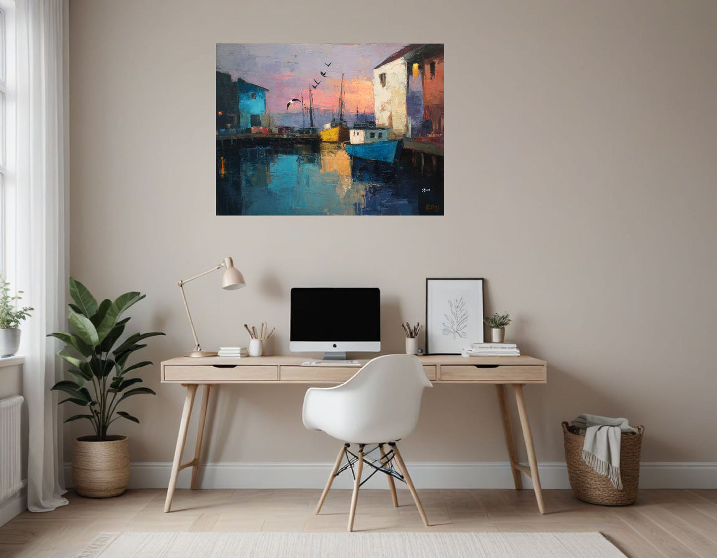 Fishing Village at Dawn 3