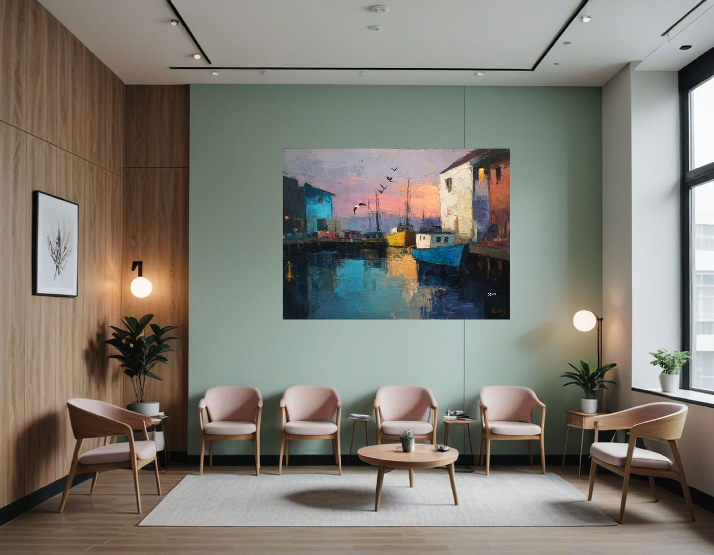 Fishing Village at Dawn 3