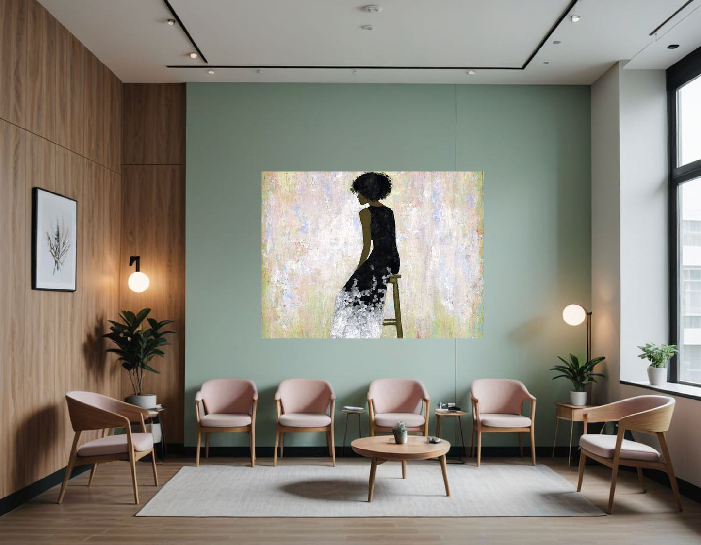 Girl and Chair