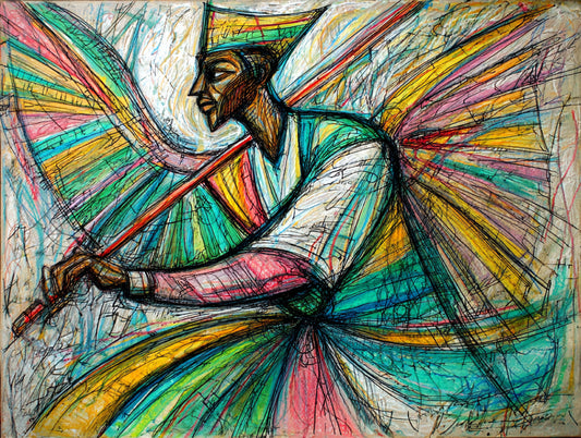 King Cetshwayo kaMpande as Ethiopian Angel