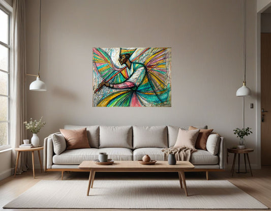 King Cetshwayo kaMpande as Ethiopian Angel