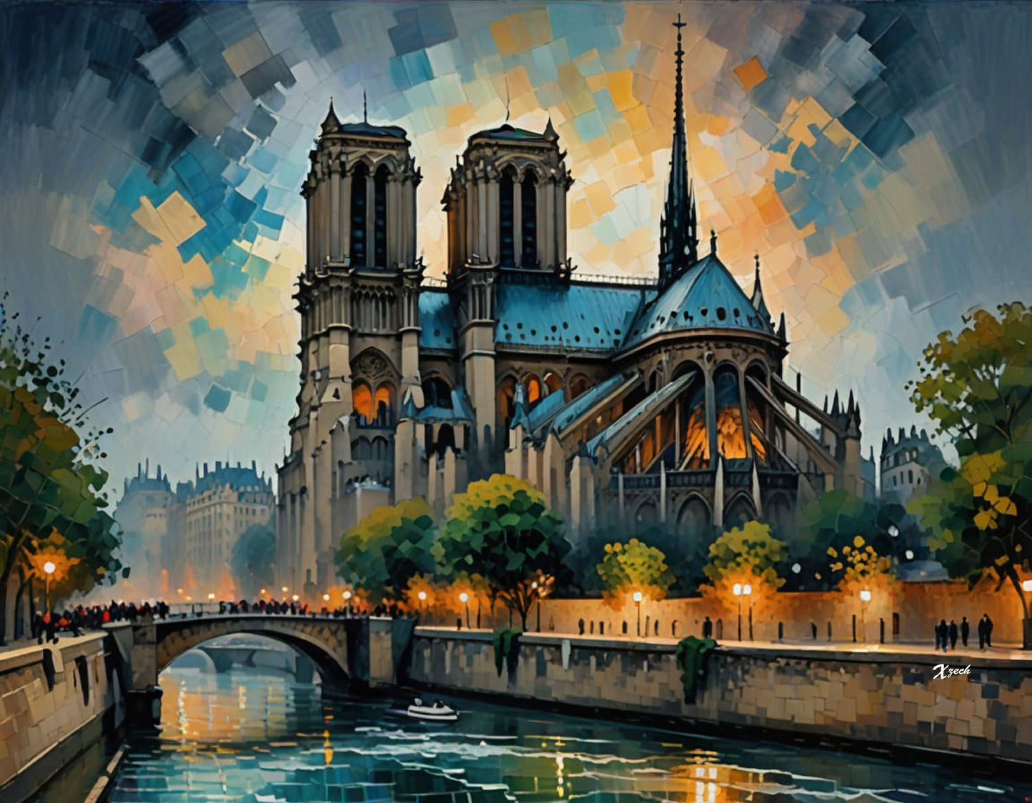 Paris Notre Dame Cathedral 2