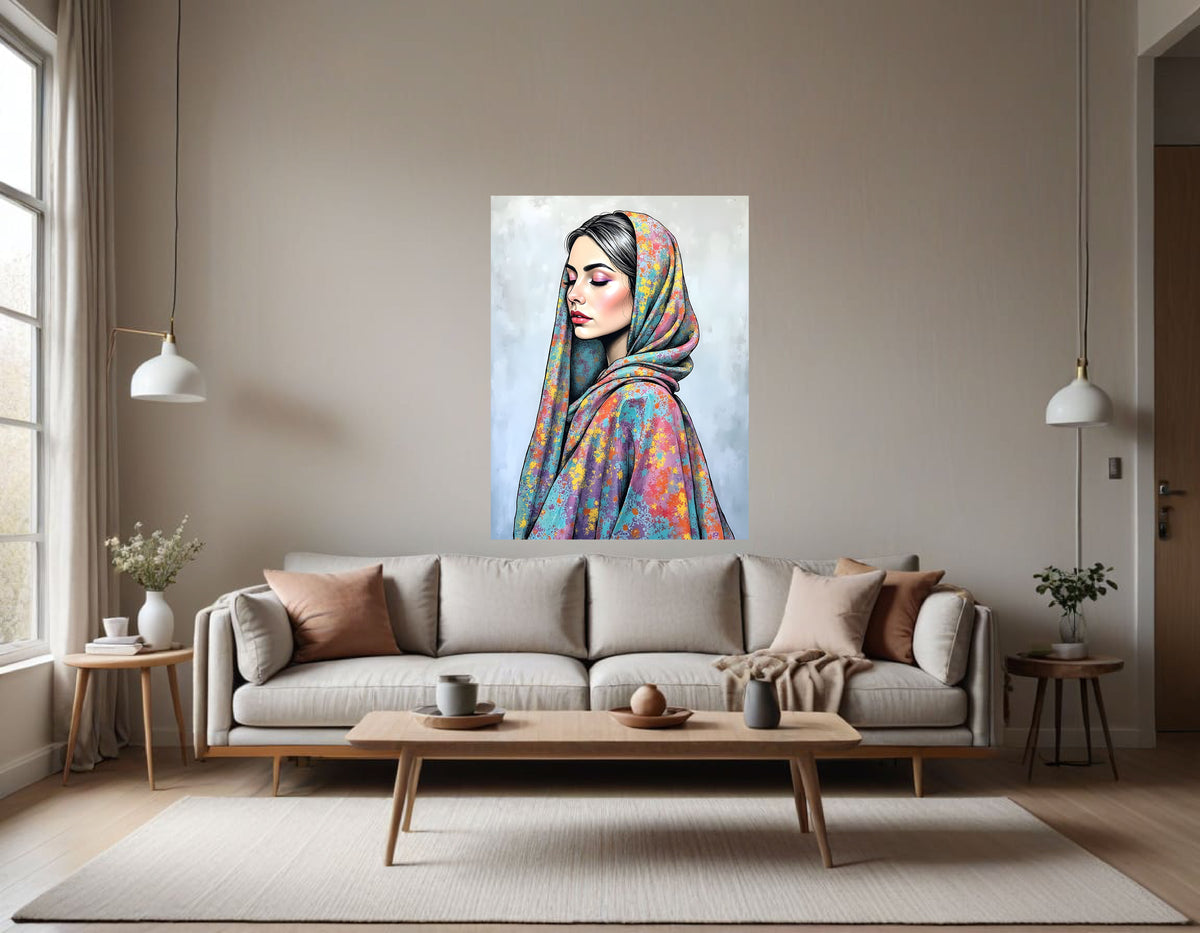 Woman in Shawl 4