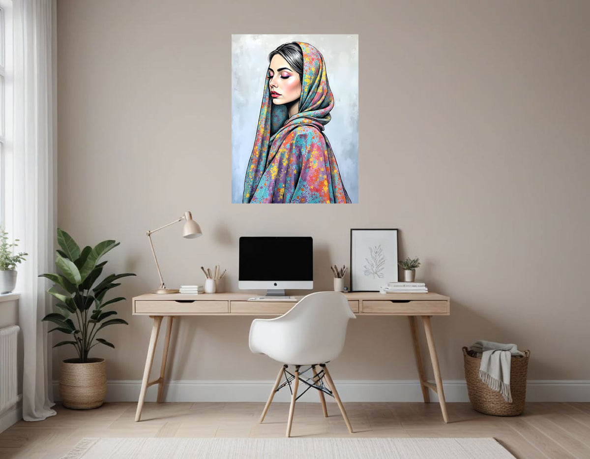 Woman in Shawl 4