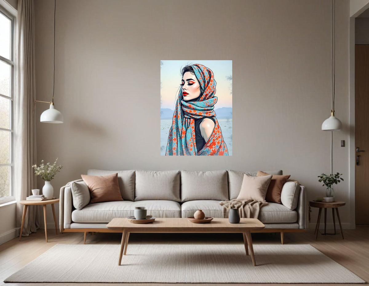 Woman in Shawl 5