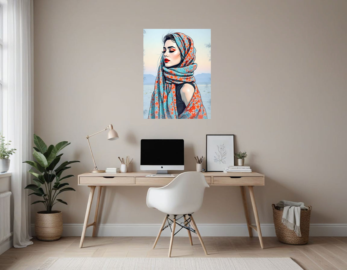 Woman in Shawl 5