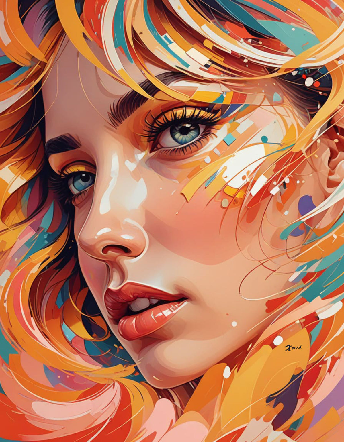 Woman's Face 3