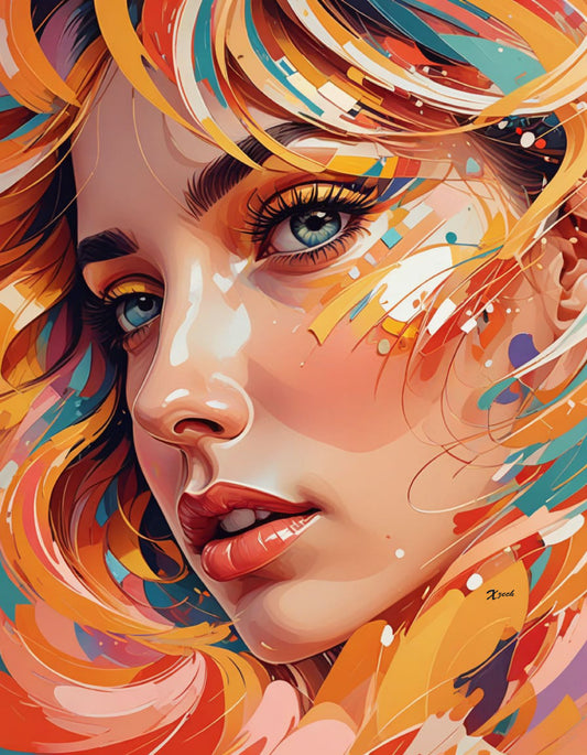 Woman's Face 3